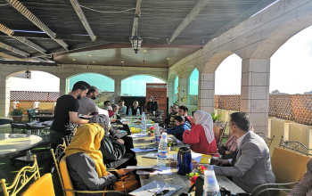المركز الفلسطيني للاتصال والسياسات التنموية  | المركز الفلسطيني ينفذ ورشة عمل مراجعة نقدية لسياسات التحويل في المخيمات الفلسطينية