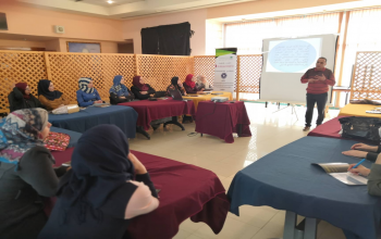 المركز الفلسطيني للاتصال والسياسات التنموية  | المركز الفلسطيني ينفذ ورشة عمل الجسر 5’8 ضمن مشروع تمكين النساء العاملات 